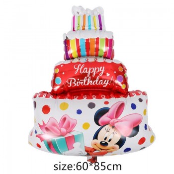 all manner of Mickey Minnie Balloons Birthday Wedding Party Decoration Inflatable Air Balloons Kids Classic Toys cartoon hat