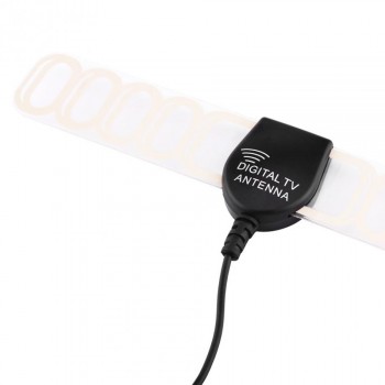 Car Universal Digital TV Aerial Antenna Amplifier Booster FM DVB-T Antenna With SMA (M) Plug Connector