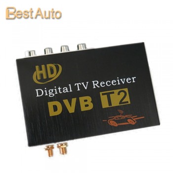 Free Shipping High Speed Car DVB-T2 TV Box Digital TV Receiver with Dual Tuners for Thailand Indonesia Singapore Colombia