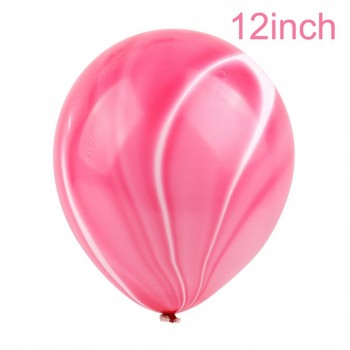 11pcs Unicorn Balloons Birthday Party Pink Rainbow  Agate Balloon Kids Party Favors Gifts Baby Shows Backdrop Decor cartoon hat
