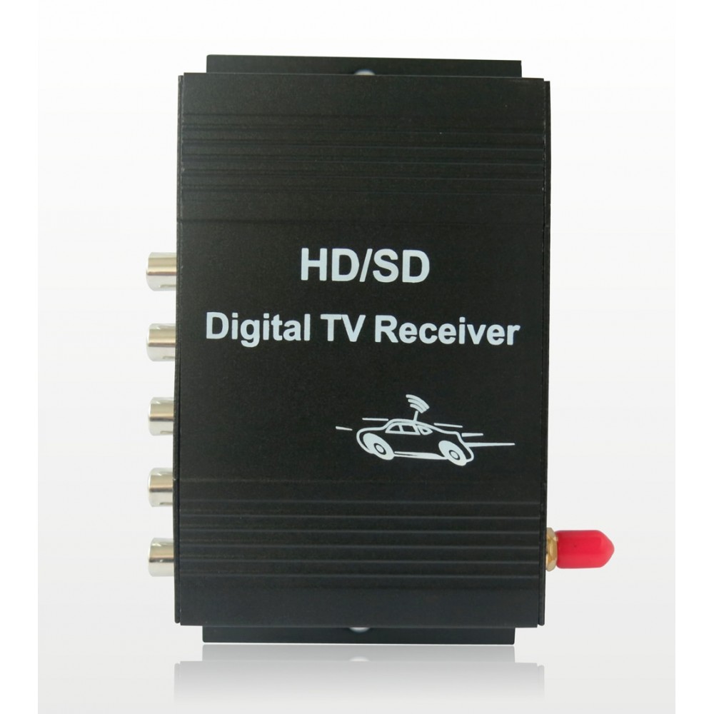 Krando Digital Car TV Tuner HD 1080P ISDB-T Car TV Receiver For Brazil South America chile Argentina Peru Japen