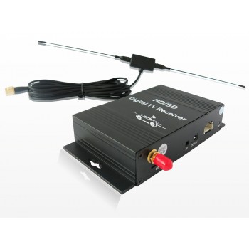 Krando Digital Car TV Tuner HD 1080P ISDB-T Car TV Receiver For Brazil South America chile Argentina Peru Japen