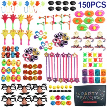 150Pcs Children Whistles Birthday Party Cartoon Hat Blow Outs hand clapper Small Toys Party Prop Set Birthday Party Kids