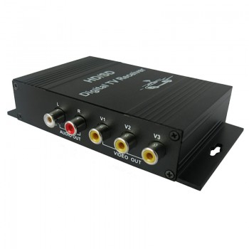 Car ISDB-T Digital TV Tuner Receiver Box Support 140-190MHz For Brazil Chile Peru Argentina and All other South America Country