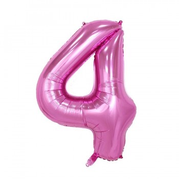 40 inch Pink Blue Black 0-9 Numbers Large Helium Number Foil Children Festivals Birthday Party Cartoon hat Ballon for Kids