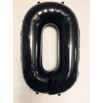 40 inch Pink Blue Black 0-9 Numbers Large Helium Number Foil Children Festivals Birthday Party Cartoon hat Ballon for Kids