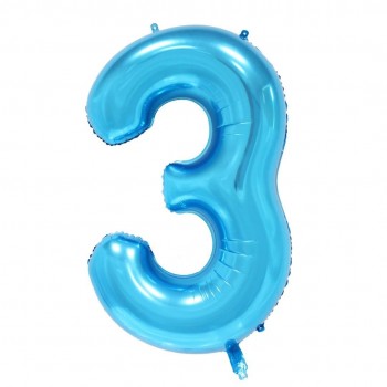 40 inch Pink Blue Black 0-9 Numbers Large Helium Number Foil Children Festivals Birthday Party Cartoon hat Ballon for Kids