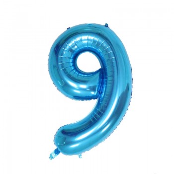 40 inch Pink Blue Black 0-9 Numbers Large Helium Number Foil Children Festivals Birthday Party Cartoon hat Ballon for Kids
