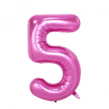 40 inch Pink Blue Black 0-9 Numbers Large Helium Number Foil Children Festivals Birthday Party Cartoon hat Ballon for Kids