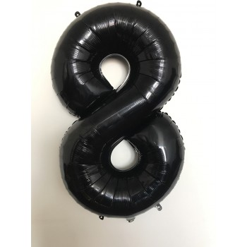 40 inch Pink Blue Black 0-9 Numbers Large Helium Number Foil Children Festivals Birthday Party Cartoon hat Ballon for Kids