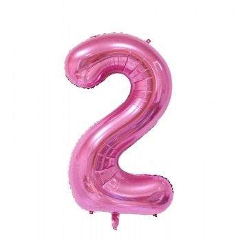 40 inch Pink Blue Black 0-9 Numbers Large Helium Number Foil Children Festivals Birthday Party Cartoon hat Ballon for Kids