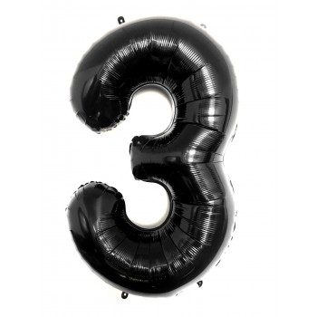 40 inch Pink Blue Black 0-9 Numbers Large Helium Number Foil Children Festivals Birthday Party Cartoon hat Ballon for Kids