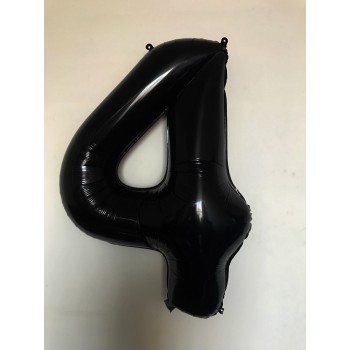 40 inch Pink Blue Black 0-9 Numbers Large Helium Number Foil Children Festivals Birthday Party Cartoon hat Ballon for Kids