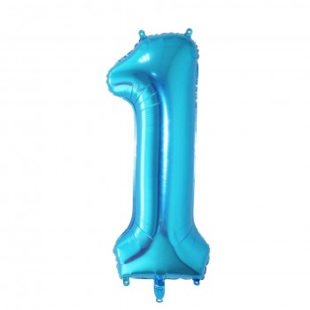 40 inch Pink Blue Black 0-9 Numbers Large Helium Number Foil Children Festivals Birthday Party Cartoon hat Ballon for Kids