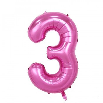 40 inch Pink Blue Black 0-9 Numbers Large Helium Number Foil Children Festivals Birthday Party Cartoon hat Ballon for Kids