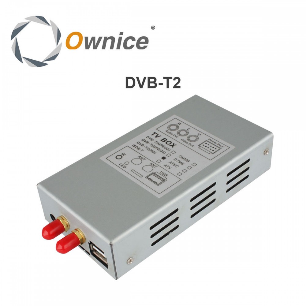 Special DVB-T2 Digital Box for Ownice Car DVD Player For Russia Thailand Malaysia area. The item just for our DVD