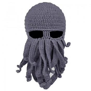 New pure hand-woven octopus wool hat halloween party funny toys