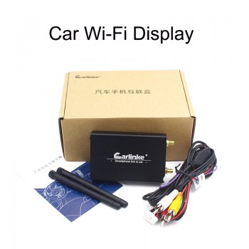 Carlinke Car WiFi Display iOS AirPlay Mirror Link for Car Home Video Audio Miracast DLNA Airplay Screen Mirroring 5.8G