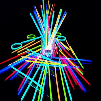 Glow Sticks Favors for Kids/Adults 7 Colors for Glow Necklace/ Flower/Luminous /Heart/Glasses Birthday Halloween Gift