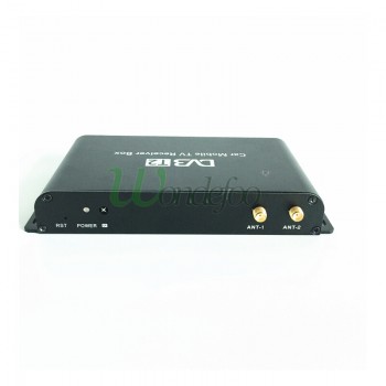 Car 4 Antenna DVB-T2 180-200km/h 4 Mobility Chip DVB T2 Car Digital TV Tuner HD 1080P TV Receiver BOX DVBT2