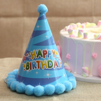 Kids Children Baby Boy Girl amp; Adult Use Happy Birthday Party Hats Crown Prince Princess Dot Star Heart Party Event Shaggy Caps