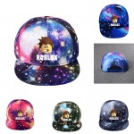 Adjustable Kids Caps Game Roblox Printed Cap Casual Outdoor Baseball Hats Boys Girls Hats Childrens Party Toy Hats Xmas Gift