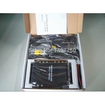 car TV receiver 4 DIVERSITY-4 Tuners DVB-T2/T For car bus 12-24v  TL RU EU/European Russia Thailand  ......