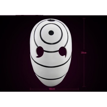 Naruto Cartoon Mask Uchiha Obito Mask COSPLAY Resin Mask