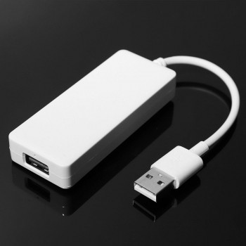 Vehemo USB White Car Link Dongle Auto Link Dongle Navigation Player Link Dongle Smart Link GPS Smart Supports for Apple CarPlay