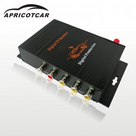Digital TV Box Four-way Satellite Single Antenna Car Car High-definition Mobile Module Set-top Box Receiver Imports Super Chip
