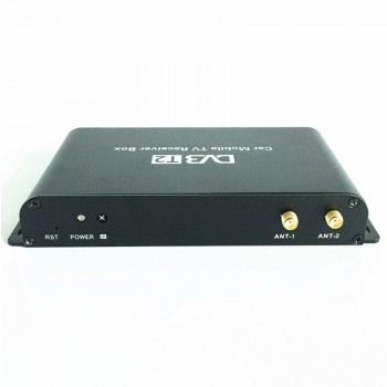 Car DVB-T2 Four Mobility Tuner Active Antenna Digital TV Receiver Box For Russia Thailand Singapore Kenya Support 180km/h