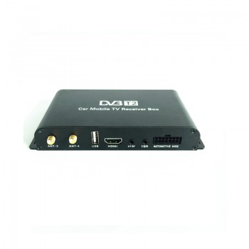 Lenvio 4 Antenna High Speed Car HD DVB-T2 MPEG4 Digital TV Box Receiver  Digital Car TV Tuner HD 1080P TV Receiver 180-200KM/H
