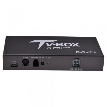 160-200km/h 4 Antenna DVB T2 Car 4 Mobility Chip Digital Car TV Tuner HD 1080P DVB-T2 Car TV Receiver