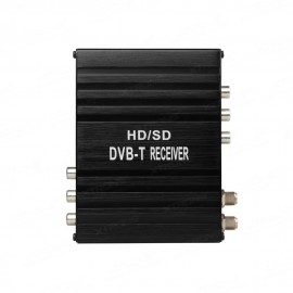 Dual Antenna Car Freeview MPEG2 amp; MPEG 4 DVB-T Tuner Digital TV Receiver Box (Only for MPEG2 amp; MPEG4 DVB-T Countries)