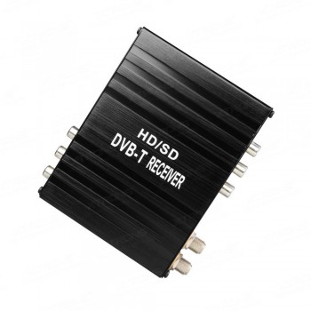 Dual Antenna Car Freeview MPEG2 amp; MPEG 4 DVB-T Tuner Digital TV Receiver Box (Only for MPEG2 amp; MPEG4 DVB-T Countries)