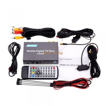 The Newest DVB-T Car Digital TV Receiver (HD/SD), DVB-T Receiver HDMI Car TV tuner Support MPEG-1 / -2 / -4, H.264 Decoder