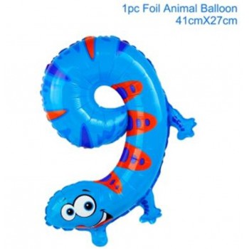 Animal Balloons Jungle Safari Party Baloons Jungle Party Decorations Foil Animal Ballon Birthday Party Decor Kids cartoon hat