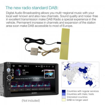 DAB+ Digital Radio Box with  Antenna for Android Car DVD GPS Stereo Digital DAB/DAB Radio FM Radio Stereo Receiver