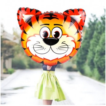 Animal Balloons Jungle Safari Party Baloons Jungle Party Decorations Foil Animal Ballon Birthday Party Decor Kids cartoon hat