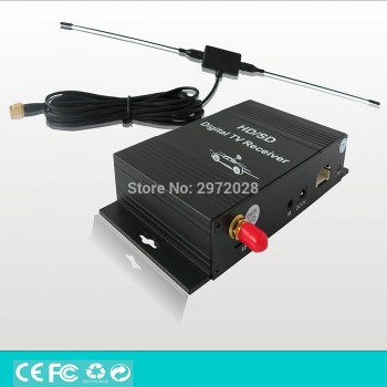 Car ISDB-T One Seg HD 1080P HDMI Digital CVBS Mobile Digital TV Receiver Mobile MPEG4 MPEG2 Digital TV Tuner HD Receiver Box Set