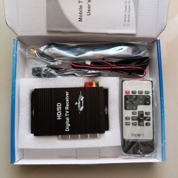 ISDB Car 140-190km/h Digital Car TV Tuner ISDB-T TV Car For Brazil South America chile Argentina Peru Japan