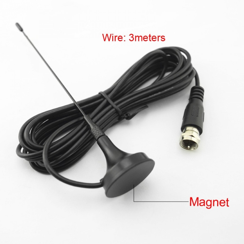 Car F Active aerial Antenna with built-in amplifier for digital TV