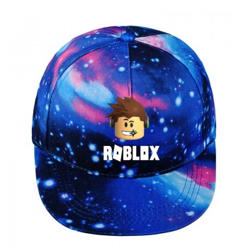 Kids Summer Cute Galaxy Caps Game Roblox Cap Unisex Casual Hats Boys Girls Hats Childrens Party Toy Hats Fans Christmas Gift