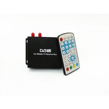 160-190km/h DVB T2 Car TV Tuner MPEG4 SD/HD 1080P DVB-T2 Digital TV Receiver for Europe Southeast Asia Russia Colombia