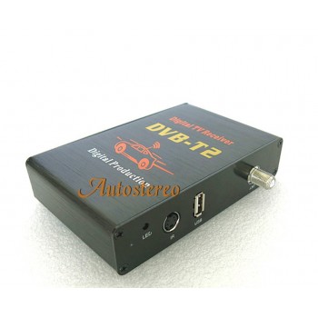 Car DVB-T DVB-T2 (MPEG-4) Digital TV Freeview Box External Digital TV Receiver with Free Aerial Latest Model amp; Top Quality