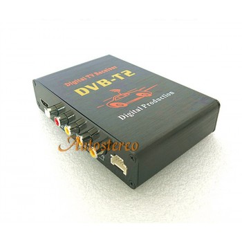Car DVB-T DVB-T2 (MPEG-4) Digital TV Freeview Box External Digital TV Receiver with Free Aerial Latest Model amp; Top Quality