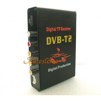 Car DVB-T DVB-T2 (MPEG-4) Digital TV Freeview Box External Digital TV Receiver with Free Aerial Latest Model amp; Top Quality