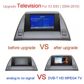 DVB-T Digital TV For BMW X3 E83
