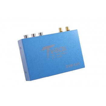 160Km/h Twin Tuners H.265 DVB T2/T Digital Car TV Tuner Box TV HD 1080P Double Antenna Receiver For Germany
