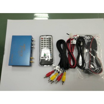 160Km/h Twin Tuners H.265 DVB T2/T Digital Car TV Tuner Box TV HD 1080P Double Antenna Receiver For Germany